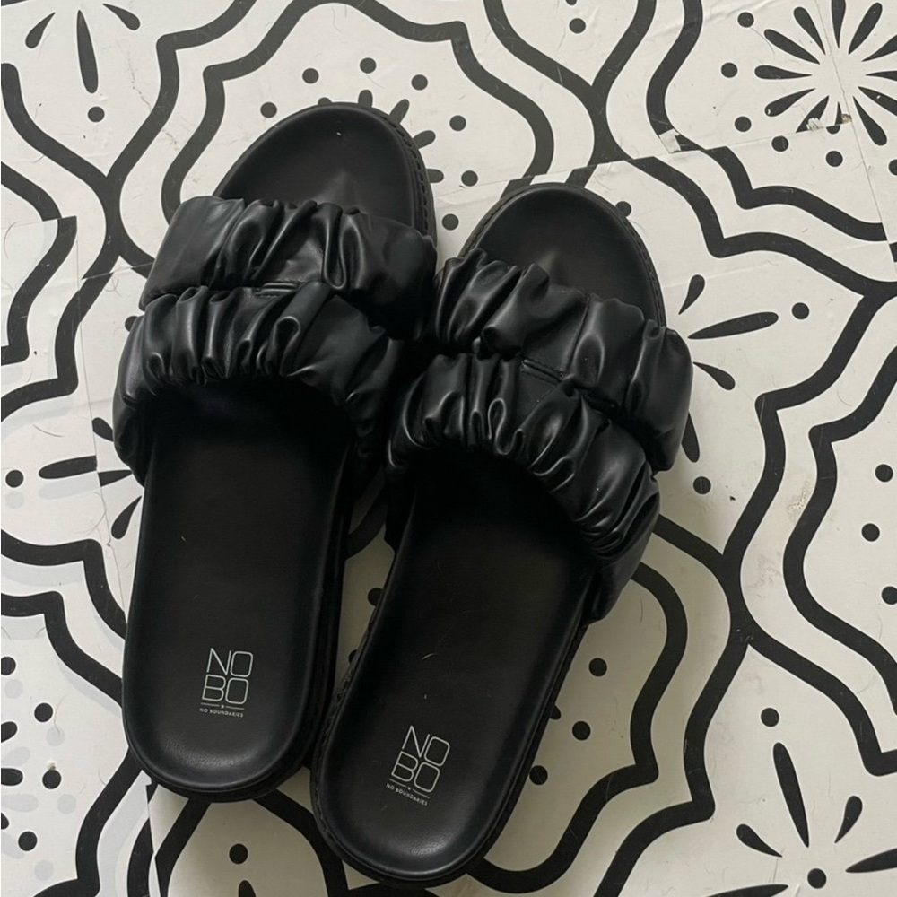 Black sandals